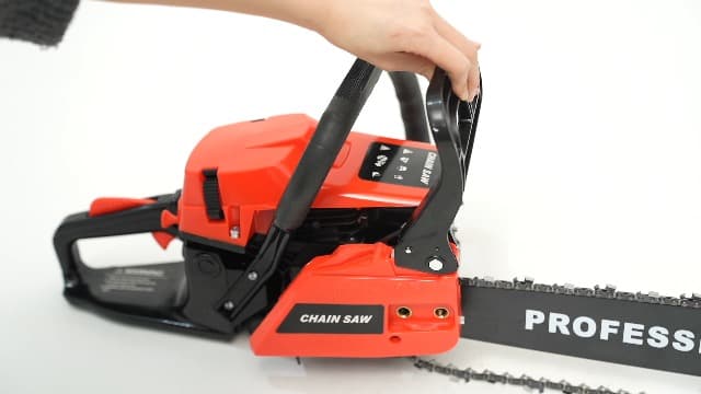 Upgrade 58cc Gas Chainsaw 20 Inch 2-Stroke Gas Powered Chainsaw Air-Cooled Gas Chainsaw Handheld Gasoline Chain Saw for Wood Cutting