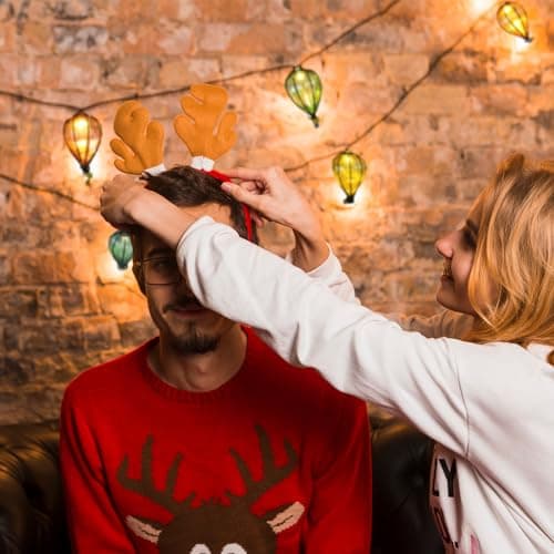 11FT Multicolor String Lights with 10 Bulbs, Colored Backyard Patio Indoor/Outdoor UL Listed String Lights,Hanging for Bistro Tents Market Cafe Gazebo Porch Party Wedding