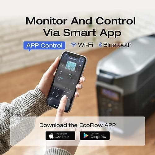 EF ECOFLOW Delta Pro Extra Battery 3600Wh, 2.7H to Full Charge, Battery Backup for Home Use, Blackout, Camping, RV