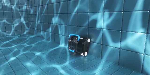 Black Pearl Ultra Robotic Pool Cleaner – Battery-Powered Inground Vacuum for Pools Up to 10 Ft Deep – Wall Climber – 150 Min Runtime – 7 Quart Top Load Filter – 2-Year Warranty