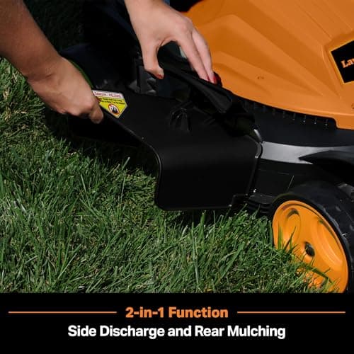LawnMaster ME1218X Electric Lawn Mower 12AMP 19-Inch