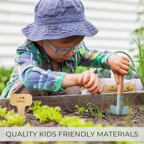 ZICOTO The Ultimate Kids Gardening Set – The Perfect Toddler Gardening Set with Durable and Safe Tools for Endless Outdoor Fun - Great for Gifting to Spark Joy & Creativity in Your Little Gardener