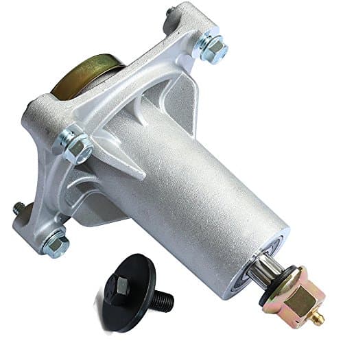 2pcs Lawn Mower Spindle Assembly for Dixon 532192870 Husqvarna 532192870 532187292 532187281 539112057 587125401 587820301 AYP 187292 Ariens 21546238 with 4 Tapped Bolts Zerk Grease