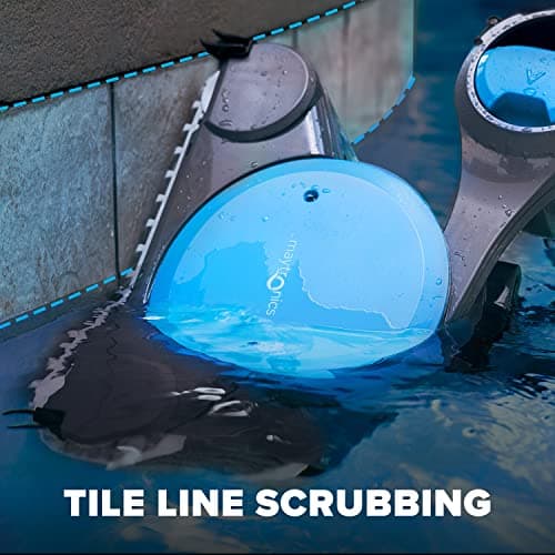 Dolphin Premier Robotic Pool Cleaner (2024 Model) with Multimedia, Oversized Leaf Bag, Standard & Ultrafine Filters, Weekly Timer, Waterline Cleaning & More — for In-ground Swimming Pools up to 50ft