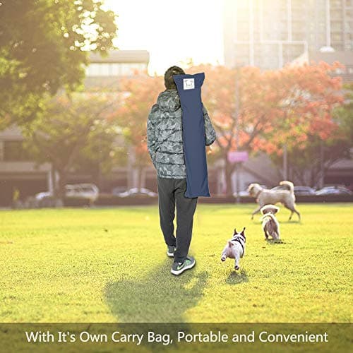 ONCLOUD Upgraded Unique Hammock Hanging Sky Chair, Air Deluxe Swing Seat with Rope (Navy Blue)