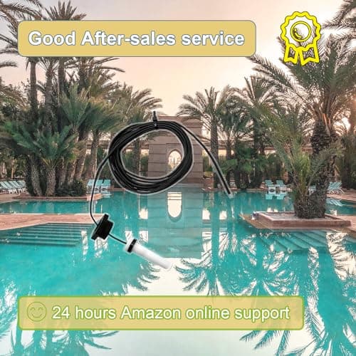 Upgraded R0456500 Temperature Sensor, for Zodiac Jandy Legacy LRZE / LRZM / JXI / LXI 125 175 200 250 260 300 325 400 Pool / Spa Heaters, Replace R0456600 R0523900 R0477300 6204-209 Thermistor Sensor