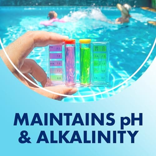 ARM & HAMMER Clear Balance Swimming Pool Alkalinity pH Maintenance Tablets, White, 1 Pack, 24 Count