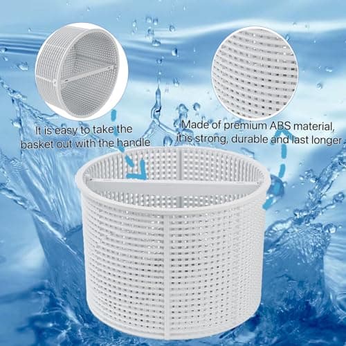 Pool Skimmer Basket Replacement,for Hayward Swimming Pool Skimmer SPX1082CA & Aladdin B-152 Skimmer Models,SP1082 SP1083 SP1084 1085 1086 SP1075 1075T 1076 1077 Skimmers Basket