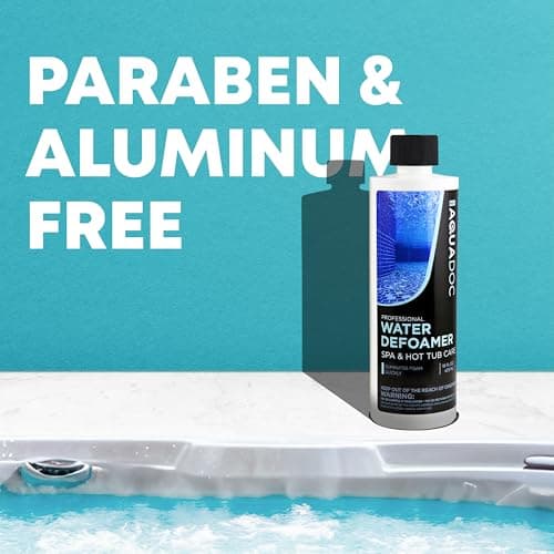 Hot Tub Defoamer - Spa Defoamer for Hot Tub Owners 16oz, Spa Anti Foam to Keep Foam Down, HotTub Chemicals Made in The USA - AquaDoc