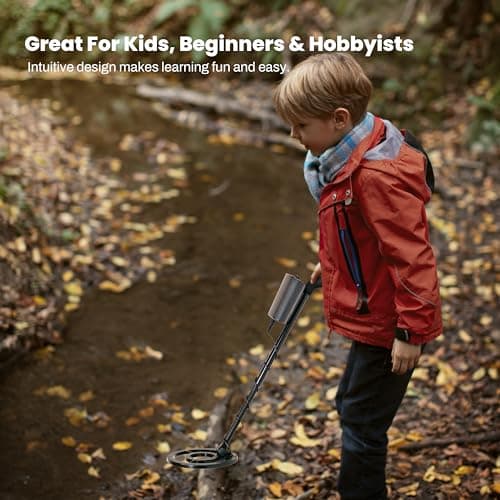 Bounty Hunter TK4 Tracker IV Metal Detector with Waterproof 8-Inch Coil, Versatile Detection Modes, Durable Construction, and Easy-to-Use Controls for All-Terrain Treasure Hunting Adventures