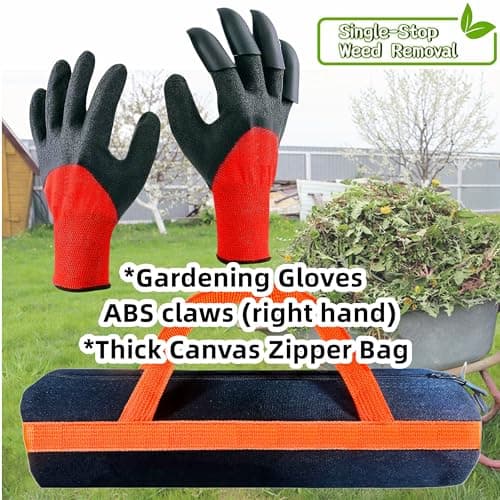 Weed Puller Garden Tools Set Grandpas Hand Weeder Tool, Gardening Portable Weed Pulling Tool 5 Pack, Detachable Dandelion Weed Puller Root Remover Tool for Garden with Long Handle- Garden Gifts