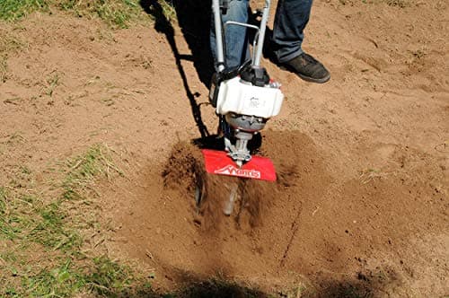 Mantis 7940 4-Cycle Tiller Cultivator Powered by Honda – Lightweight, Powerful and Compact - No Fuel Mix, Sure-Grip Handles – Built To Be Durable and Dependable