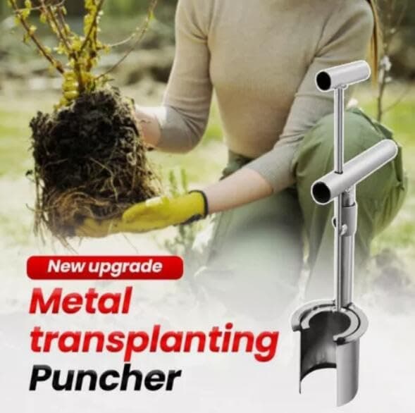 Bulb Planter Tool, 2025 New Gardening Bulb Transplanter for Bulbs for Spring Planting, Easy Seed & Bulb Planting Tool for Flowers, Vegetables, Fruit Trees, Garden Hand Tool (1PC)