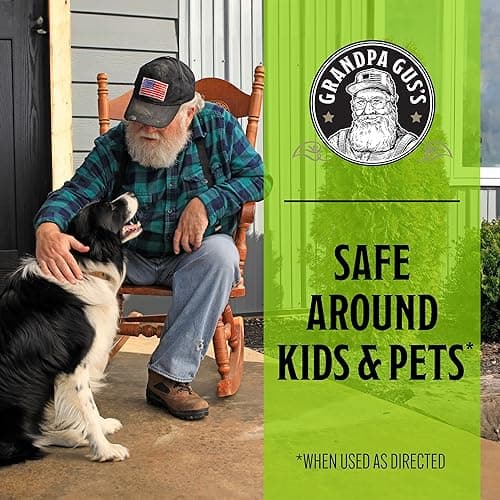 Grandpa Gus's Rodent Repellent Spray with Sprayer, Natural Peppermint & Cinnamon Oils Repel Mice and Stop Rats, 1 Gallon (Pack of 1)
