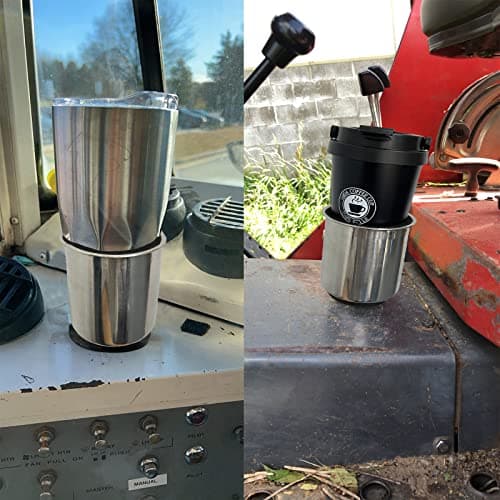 Horizontal Mounting Magnetic Cup Holder Beverage Holder Drink Holder Can Holder - Horizontal Mounting Great for Tractors