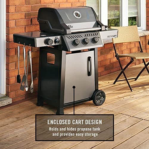 Napoleon Freestyle 365 Natural Gas Grill, Graphite Grey - 3 Burners