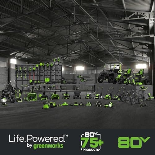 Greenworks 80V 8" Brushless Cordless Edger, Battery and Charger Not Included