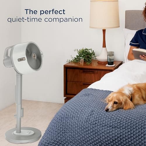Shark FlexBreeze Pro Mist Fan — Indoor & Outdoor, Integrated Misting, Pedestal to Tabletop, Corded or Cordless, Up to 24-Hr Battery, Oscillating, White, FA302WH (2025 Release)
