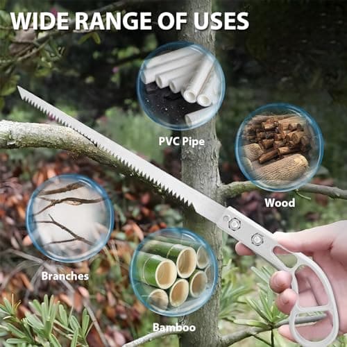 2 PCS Small Hand Saw for Wood Outdoor Portable Camping Hand Saw for Small Branches One Replaceable Blade Garden Mini Hand Saw for Tree Trimming Pruning Saw for Tight Space 8.6" Light Saw for Women Men