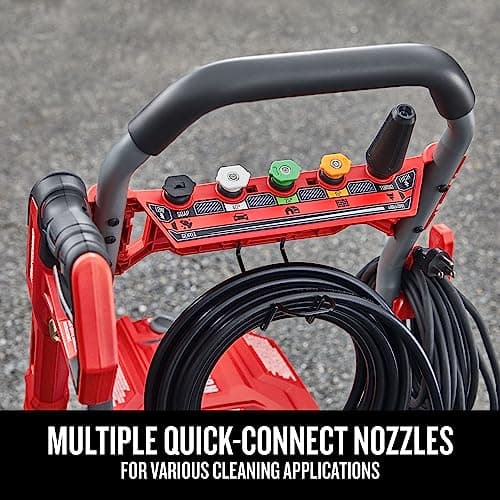 CRAFTSMAN Electric Brushless Cold Water Pressure Washer (2,800 MAX PSI*) (CMEPW2800)