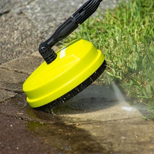 Sun Joe Portable 10 Inch Pressure Washer Attachment, Multi Surface, Green/Black
