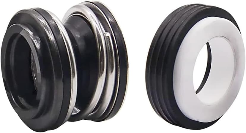 Approximately 5/8 ""Shaft Seal Replacement XP2 PS-200 (2/Pack) for 354545 AquaFlo Flo Main Pool and spa Pump, black