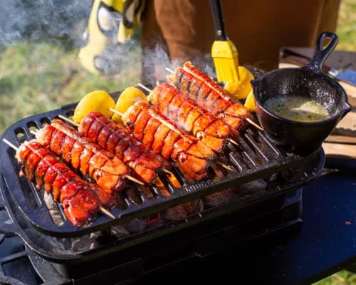 Lodge Sportsman's Pro Charcoal Grill Black