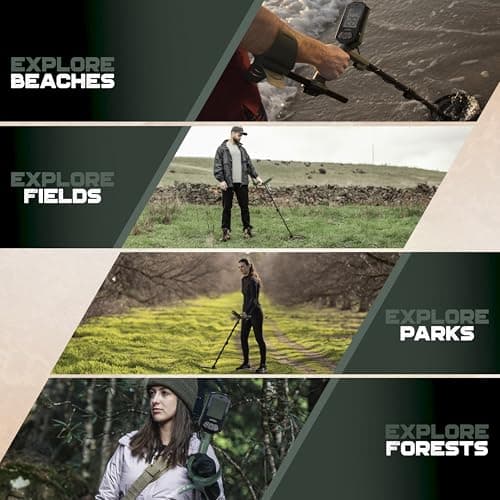 MINELAB X-Terra Intrepid, All-Terrain Professional Pinpointing Metal Detector for Adults with Waterproof Coil, 2 Detect Modes, and Clear Target IDs