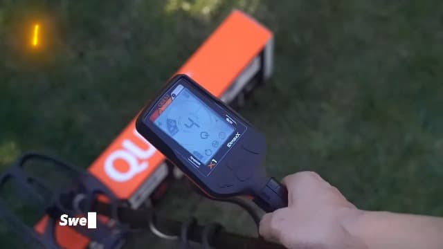 Quest X5 Metal Detector with Blade TurboD Double D Waterproof Coil 970gram Super Lightweight Weatherproof Control Box Large Target ID USB Rechargeable Battery Flashlight