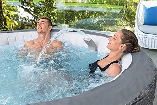 Bestway SaluSpa Waterfall Feature with LED Lights | Built-in Lights with 7 Color Modes | Compatible with Most Bestway Inflatable and Portable SaluSpa Hot Tub Spas