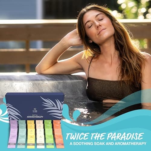Hot Tub Aromatherapy 24 Pack – Now 2X Stronger - Set of Relaxing Spa Scents Including Lavender, Eucalyptus, Vanilla, Coconut, and More – Paraben-Free, Hot Tub Accessories for Adults
