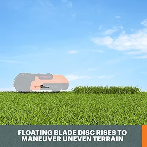 Worx Landroid S 20V 2.0Ah Robotic Lawn Mower 1/8 Acre / 5,445 Sq Ft. Power Share - WR165 (Battery & Charger Included)