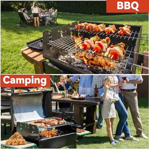 15PCS Quick Ignite Fire Starter - Fire Starter Rolls for BBQ Fireplace, Charcoal Starter for Indoor and Outdoor Use, Easily Light, Wax Wood Roll for Campfire, Chimney, Grill, Camping, Survival
