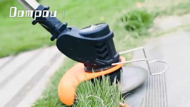 Weed Wacker, Electric Weed Wacker, String Trimmer with 2 Batteries and Charger, Grass Trimmer Lawn Mower Edgerr with 3 Types of Blades, Brush Cutter with Retractable Length and 90° Rotating Head