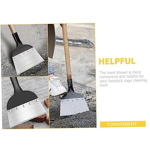 Professional Grade Shovel for Cleaning Outdoor Garden Shovel Sturdy and Easy to Handle for Purposes