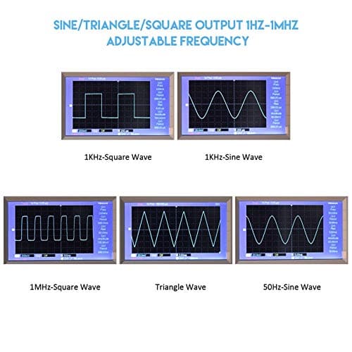 Signal Generator Kit, XR2206 Precise Function Signal Generator Frequency Module DIY Kit Sine Triangle Square Output Adjustable 1Hz-1MHz, 9-12V Direct Current Input(1 Piece)
