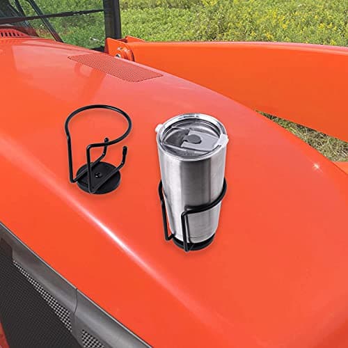 Magnetic Cup Holder, SUS 304 Stainless Steel Magnetic Drink Holder Can Holder for Tractor Truck Mower Car Treadmill Toolbox - Horizontal Surface Mounting Pack of 1