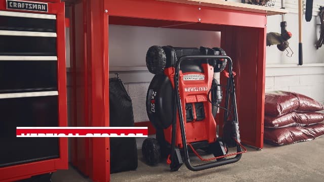 CRAFTSMAN V20 Lawn Mower, Push Mower, Lightweight and Portable, Grass Bag, Battery and Charger Included (CMCMW220P2)