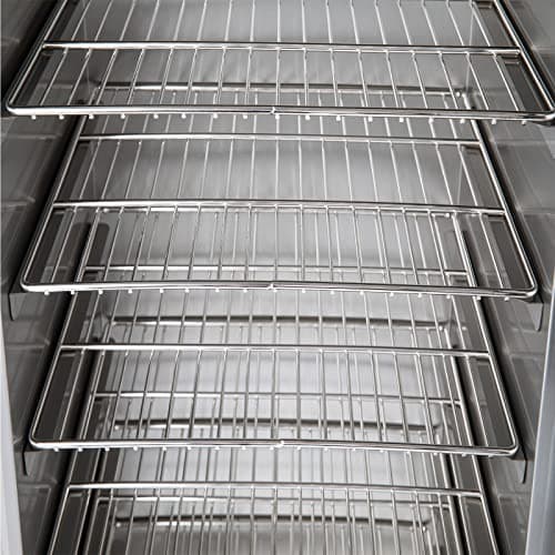HAKKA Upgraded Commercial Vertical Electric Smoke Oven for BBQ Grill Outdoor Indoor Home Cooking Pastrami, Sausage, Bacon, Smoked Chicken, Smoked Pork (DSH-S50B)