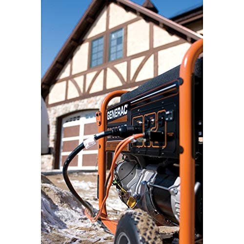 Generac 5735 GP17500E 17500-Watt Gas-Powered Portable Generator - Electric Start for Convenience - Durable Design and Reliable Power for Emergencies and Recreation - 49 State Compliant