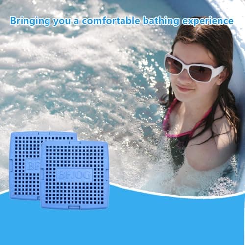 Hot Tub Mineral Cartridge for Sundance Spas, Silver Ion Cartridge Can Continue to Supply Fresh Water for 8 Months, Spa Mineral Cartridge for Sundance Spas Keep Hot Tubs Clear and Soft(2-Packs)