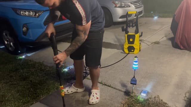 Electric Pressure Washer 4800 PSI 3.0 GPM High Power Washer with 4 Nozzles, 35FT Power Cord, Cleaning Machine with Foam Cannon for Cars Fences Driveways Patios Home Cleaning