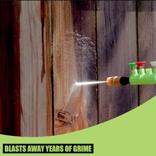 Electric Pressure Washer, Foam Cannon, 4 Different Pressure Tips, Power Washer, 3800 PSI 2.4 GPM
