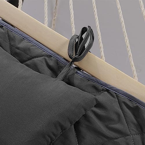 Hombys Outdoor Hammock Pad & Pillow Set, 2 Person Hammock Pad, Grey