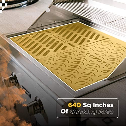 Coyote Outdoor Kitchen Grill | 28- inch Freestanding Natural Gas Grill | 2 Burner Barbecue | Premium BBQ | Great For Outdoor Kitchens | Top-Tier Warranty | C-Series C1C28NG-FS
