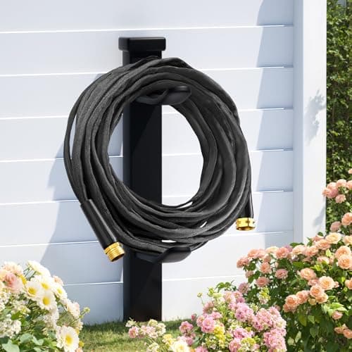 2025 Upgraded Non-Expanding Garden Hose, Lightweight, Flexible Ultra-Light Water Hose, Burst-Resistant, Lead-Free, Anti-Kink, High-Pressure (50 FT)