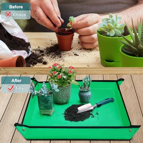 Kynup Garden Tools 7-Piece, Gardening Hand Tools, Gardening Tools Set with Rust-Proof,Stainless Steel, Aluminum Alloy Material, Gardening Supplies Set Ideal Gift