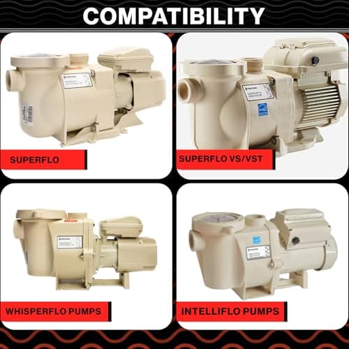 Swimables 2" Hi-Temp Union Compatible With all Pentair Whisperflo and Intelliflo Pumps for Inground Swimming Pool 21063-200-000-2" MIP x 2" Slip PVC - Made in USA - 2 Pack