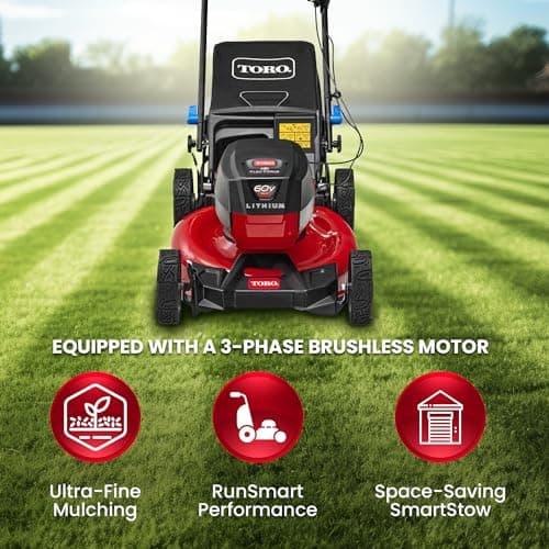 Toro 60V MAX* 21 in. Recycler® Push Lawn Mower - Battery/Charger Not Included