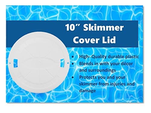 Aftermarket Skimmer Lid Replacement for Hayward Swimming Pool Skimmer Deck Cover SP1070C SPX1070C
